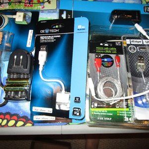 Cables, wires, chargers